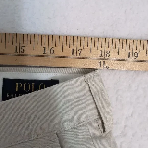 Polo Ralph Lauren Pants Men's Cream 36X30 Cotton Classic Fit EUC‎ - Picture 4 of 10
